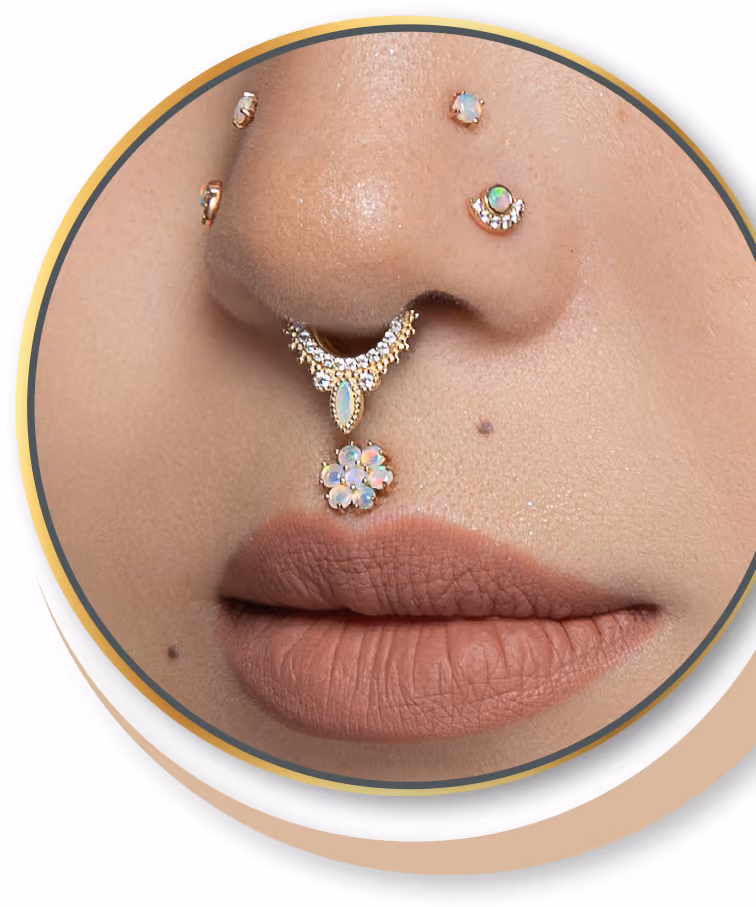 Bild von einer kreativen Lösung von Piercings Piercing Studio Aachen – professionelles bei nadelkunst.art