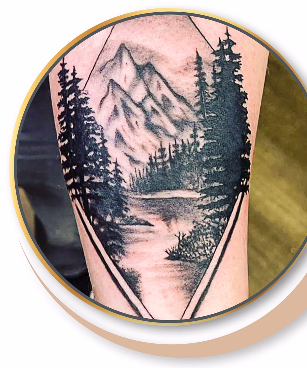Neues Tattoo nach gelungenem Cover-up in Aachen