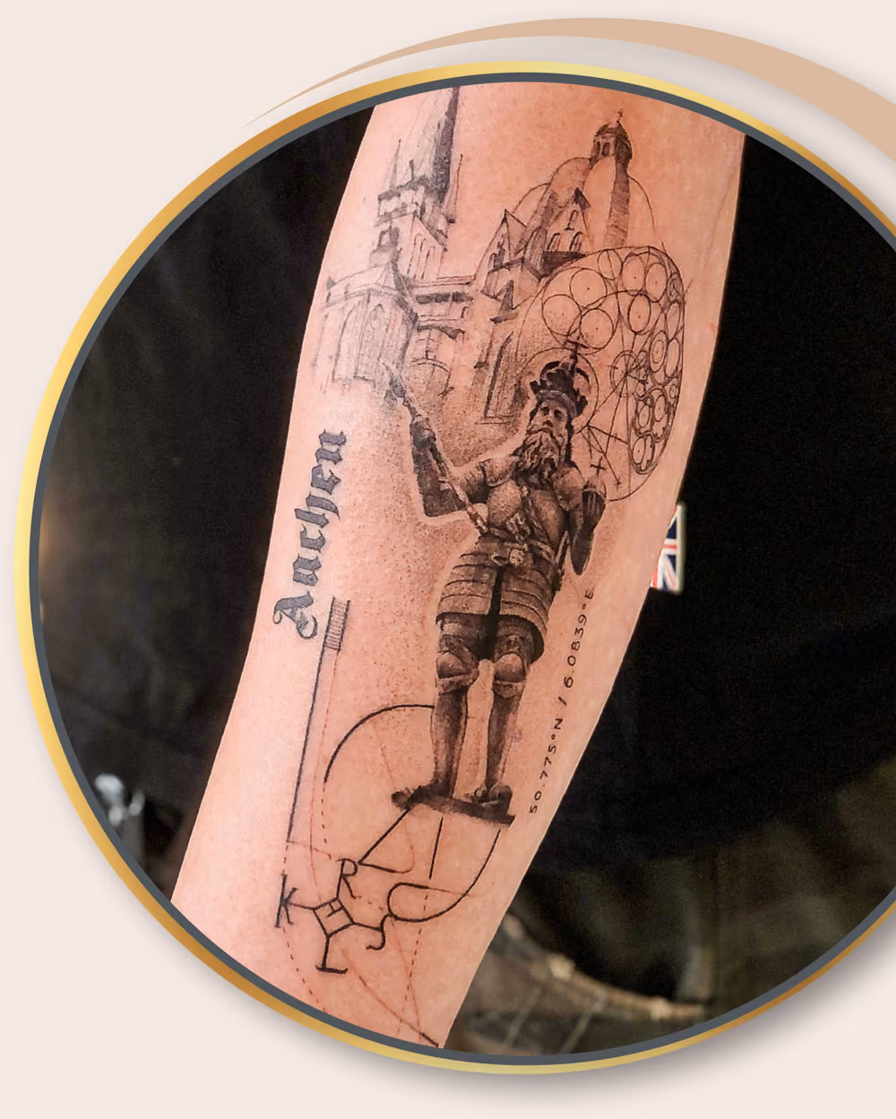 Beratungsgespräch im Tattoo Studio nadelkunst.art Aachen