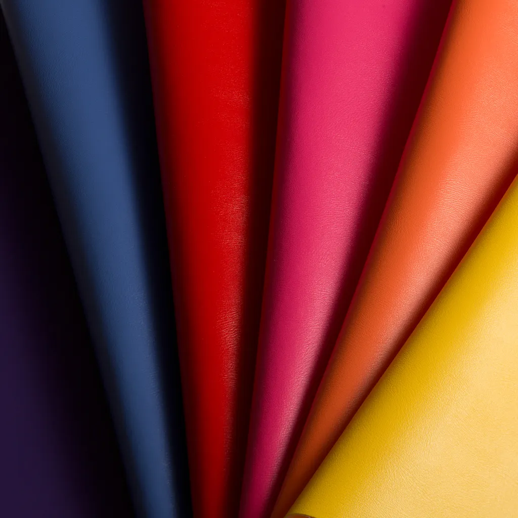 Vibrant, durable faux leather—colorful, easy to clean, and perfect for kindergartens and high-traffic environments.