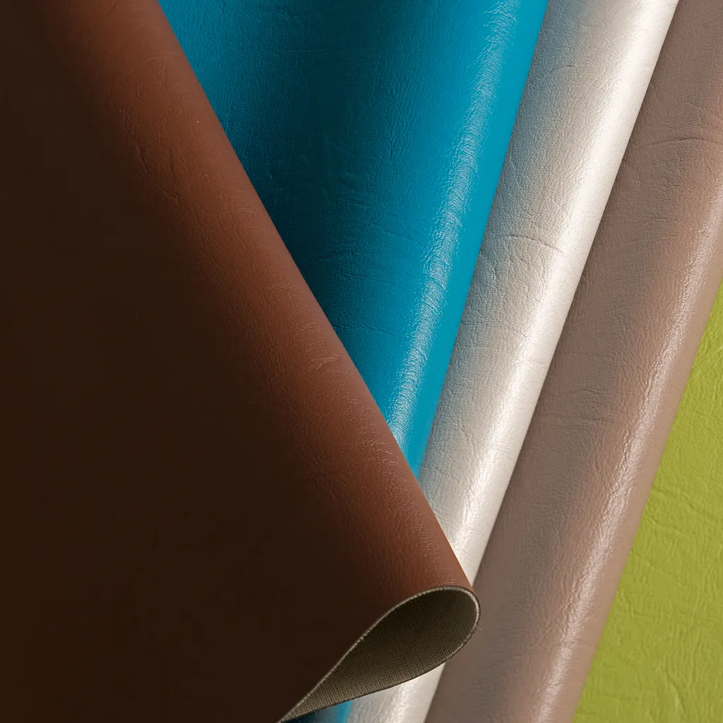 Mundial faux leather with a veined texture—elegant, durable, and perfect for general contract applications in both commercial and hospitality spaces.