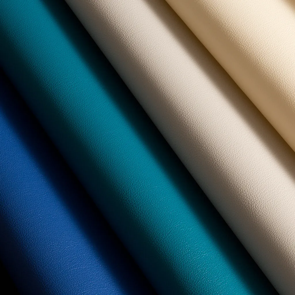Ponant faux leather with a light grain—designed for outdoor use, IMO certified, and perfect for marine and maritime environments.