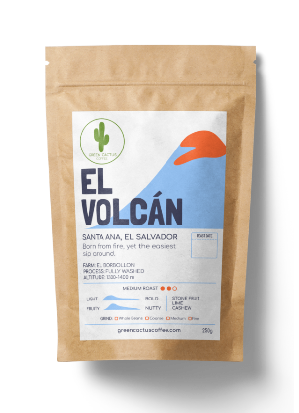 Green Cactus True Balance coffe pouch
