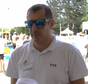 Meeting Maitre de Melun - un arbitre se jette à l'eau