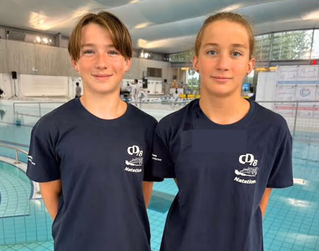 Coupe de France des Département - Loup Garnier Lorcery et Nadia Avdienko sur le podium avec l'équipe des Yvelines
