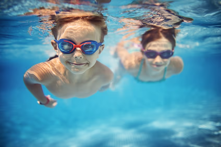 J'apprends à nager / aisance aquatique