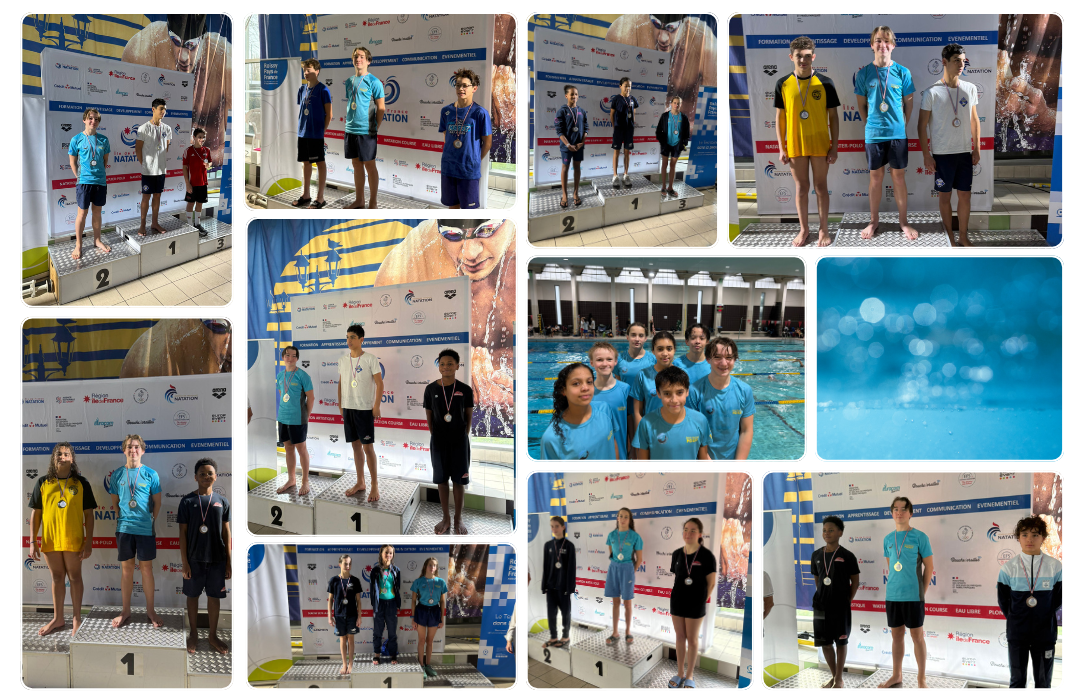 Régionaux benjamin 2025 12 Médailles dont 6 titres pour le CNPy - Loup Garnier Lorcery et Nadia Avdienko frappent fort a Sarcelles 