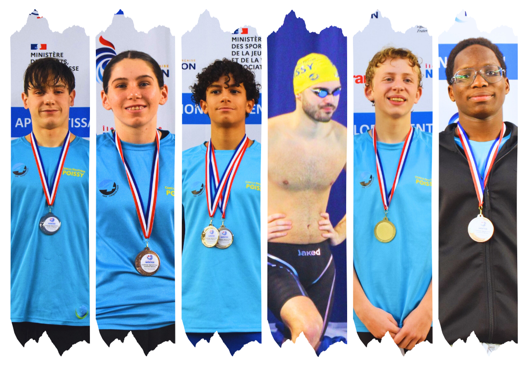 Francily Junior - 6 nageurs Pisciacais à Taverny