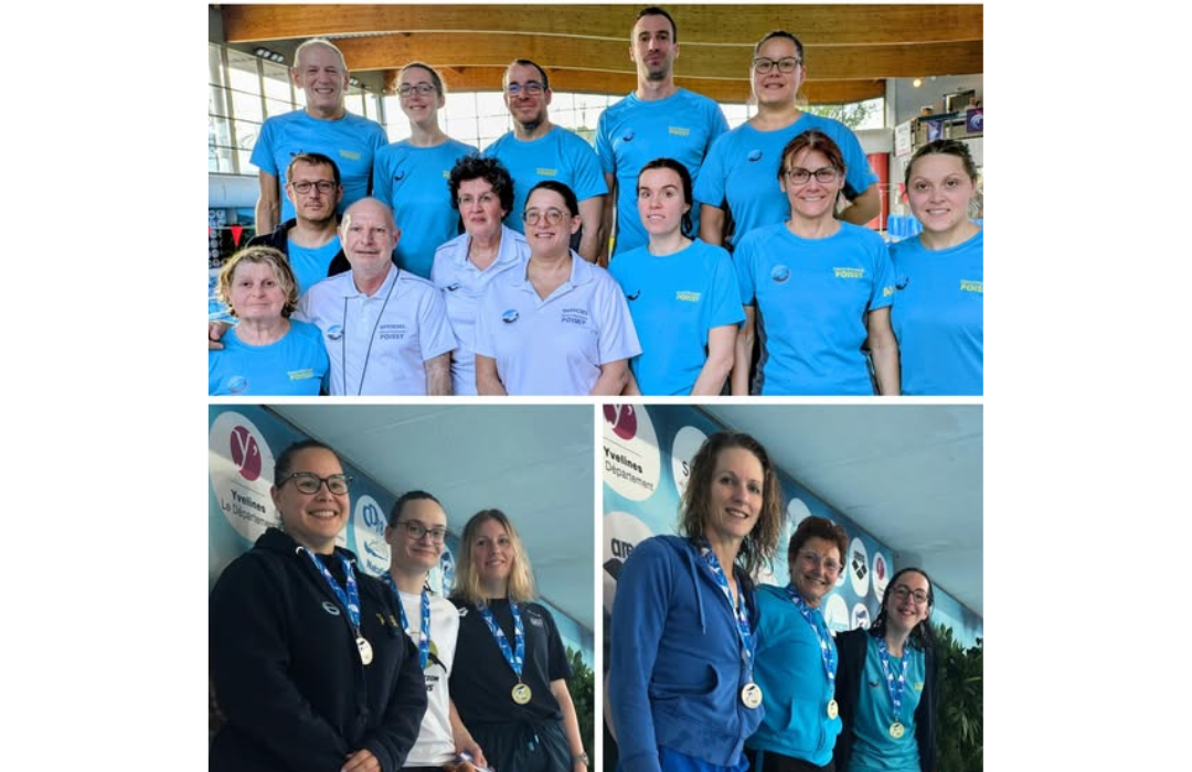 Les Dames Cercle Nautique de Poissy médaillées au meeting de Chevreuse (Master)