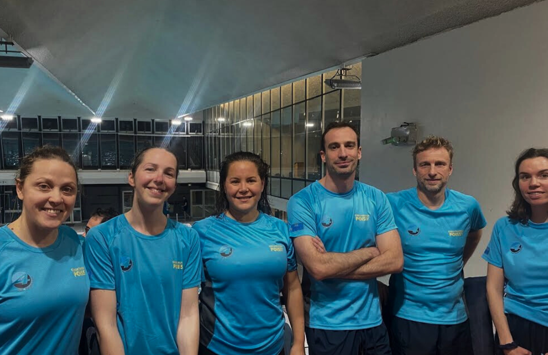 Championnats de France relais Maitre - Le CN Poissy repart avec 3 records des Yvelines .