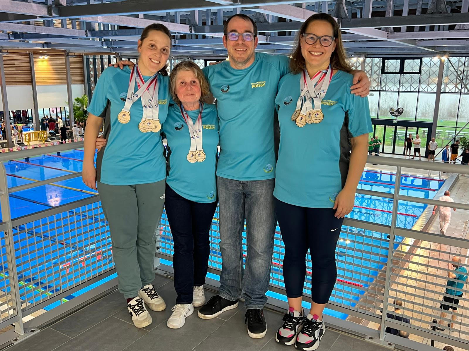   Championnat Master N2 - Herculéen Exploit pour les Féminines du CN Poissy AVEC 10 Médailles