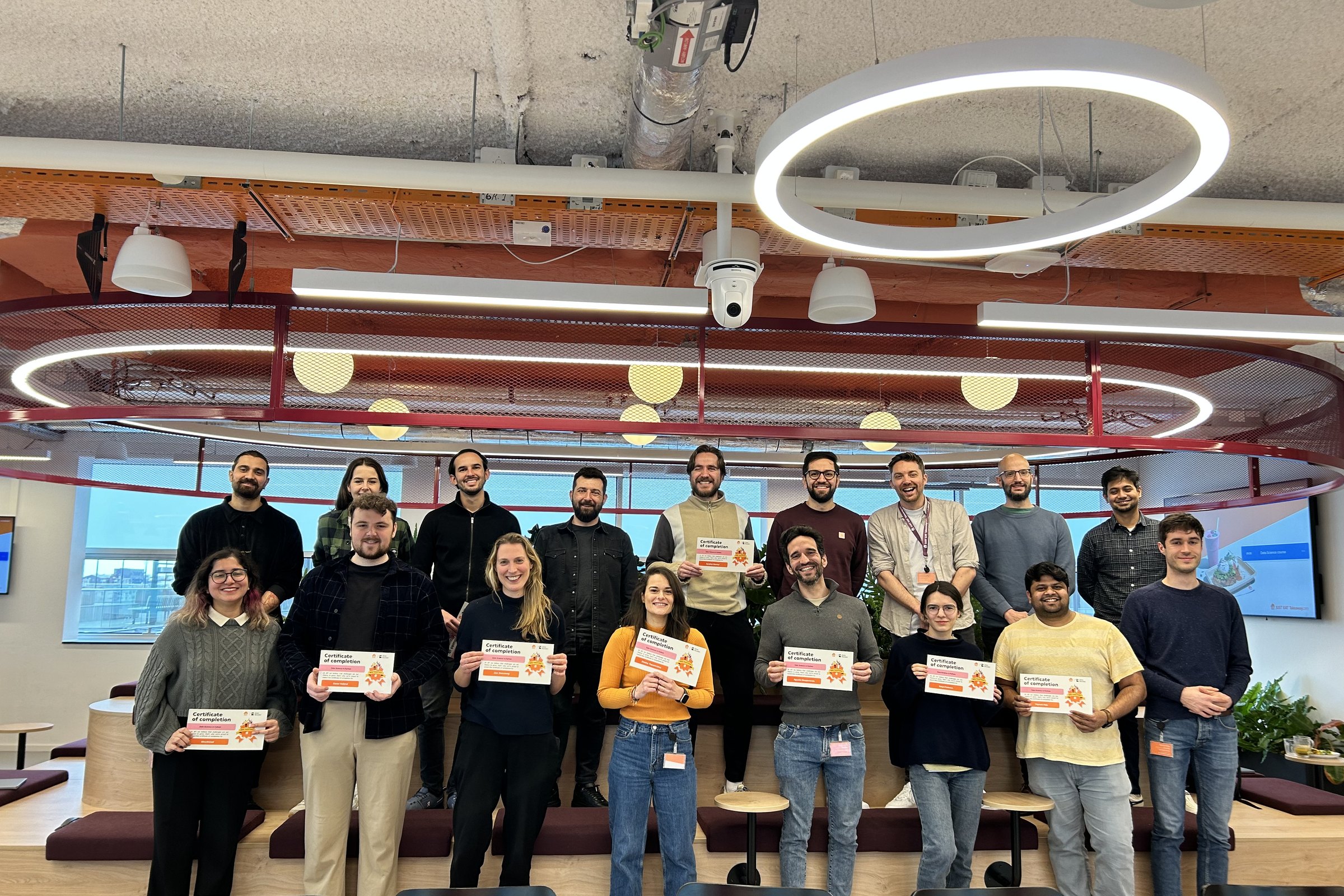 Data Booster training session