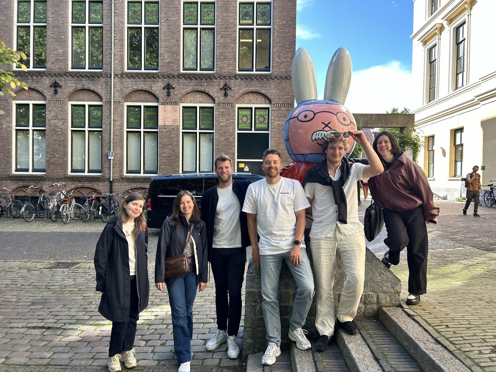 The Data Booster team on a team day in Utrecht