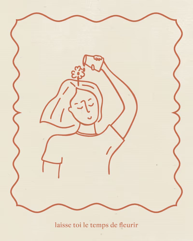 illustration sur la recherche d'inspiration et l'enrichissement personnel