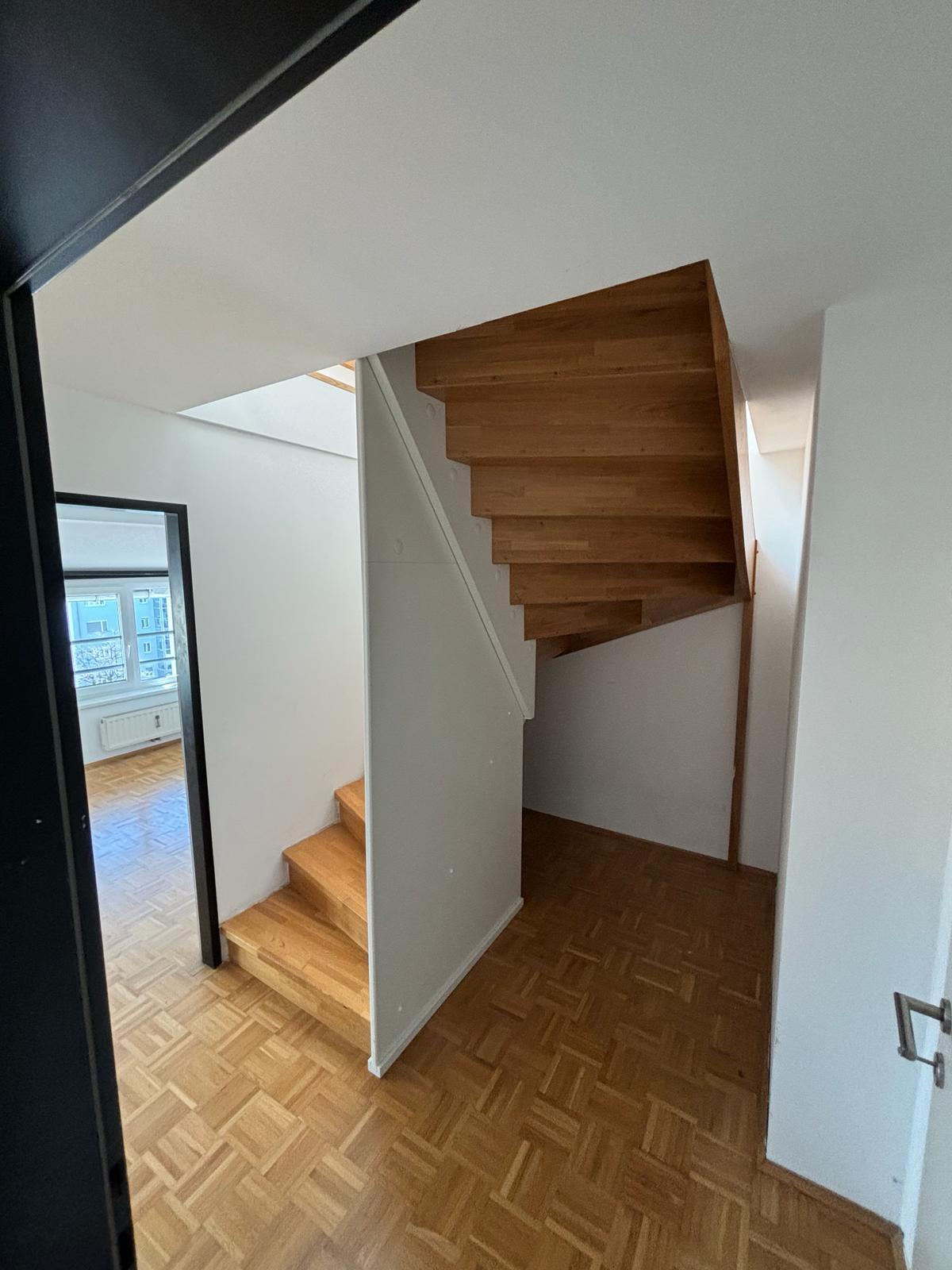 Maisonette im nachträglich ausgebauten Dachgeschoß - Babenbergerstraße