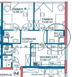 Moderne 3-Zimmer-Wohnung in Graz mit Balkon!