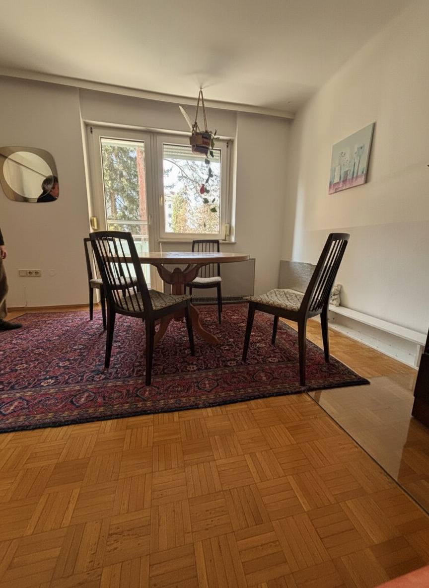 Gemütliche möbelierte 2-Zi-Wohnung mit Balkon, Parkplatz & Grünblick in 8045!