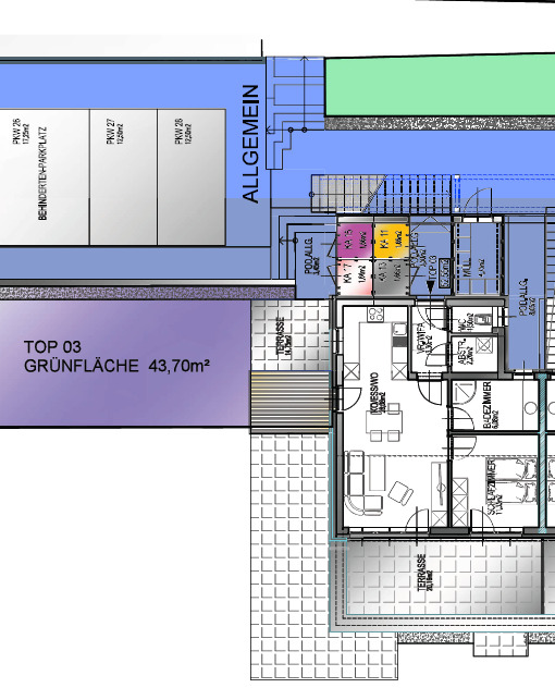 Moderne 2-Zimmer Wohnung mit 2 Terrassen in Feldbach – jetzt für 169.000 € kaufen!