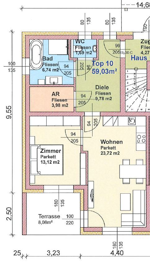 Traumhafte Erdgeschosswohnung in Leitring - Erstbezug mit Garten und Terrasse!