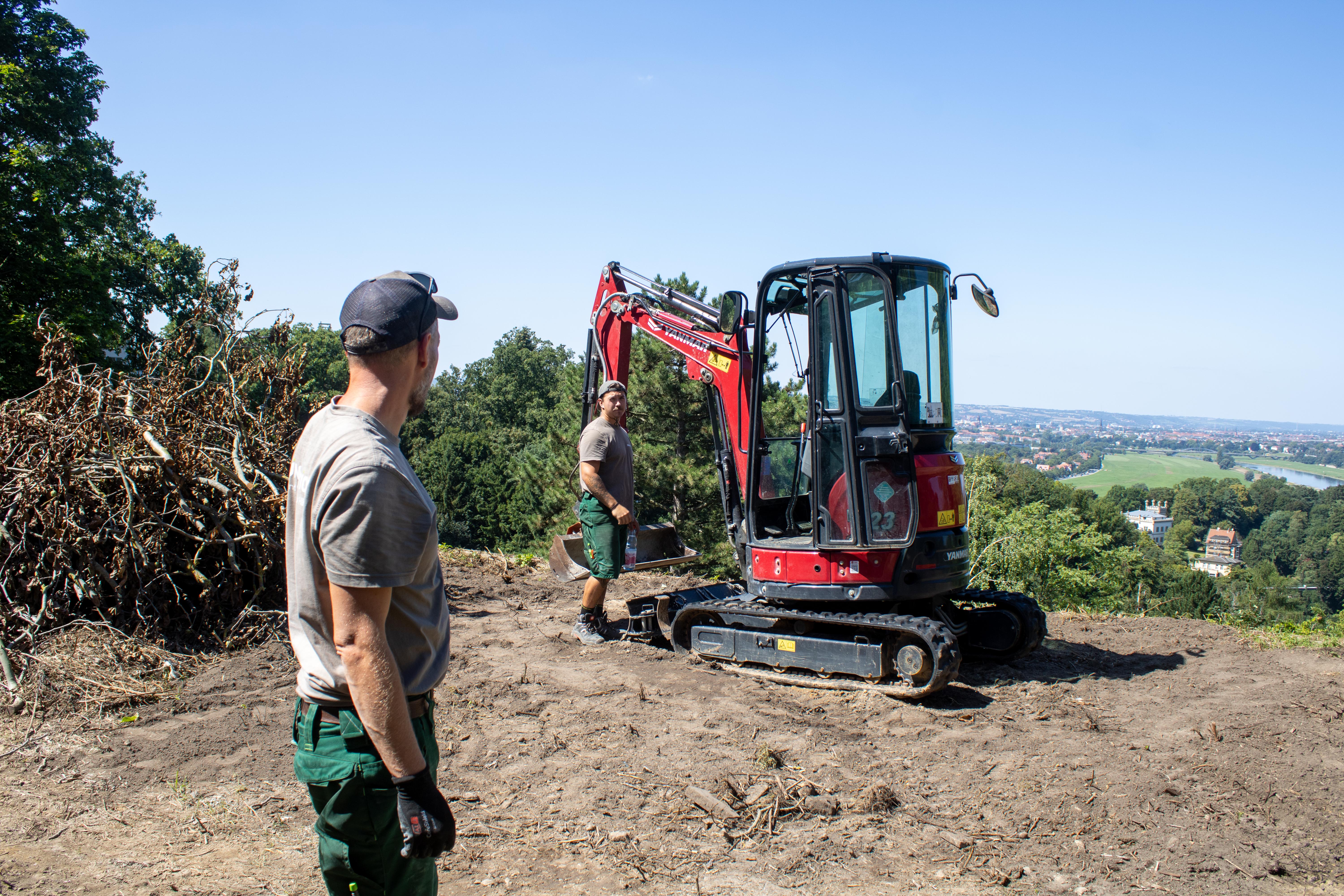 Baustelle der Grünovation GmbH