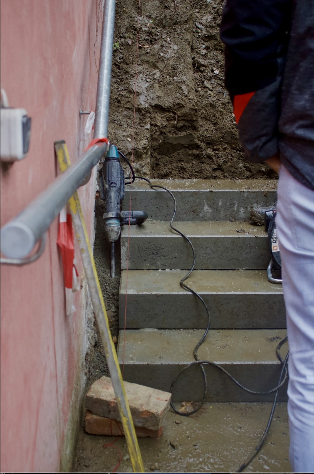 Baustelle der Grünovation GmbH.