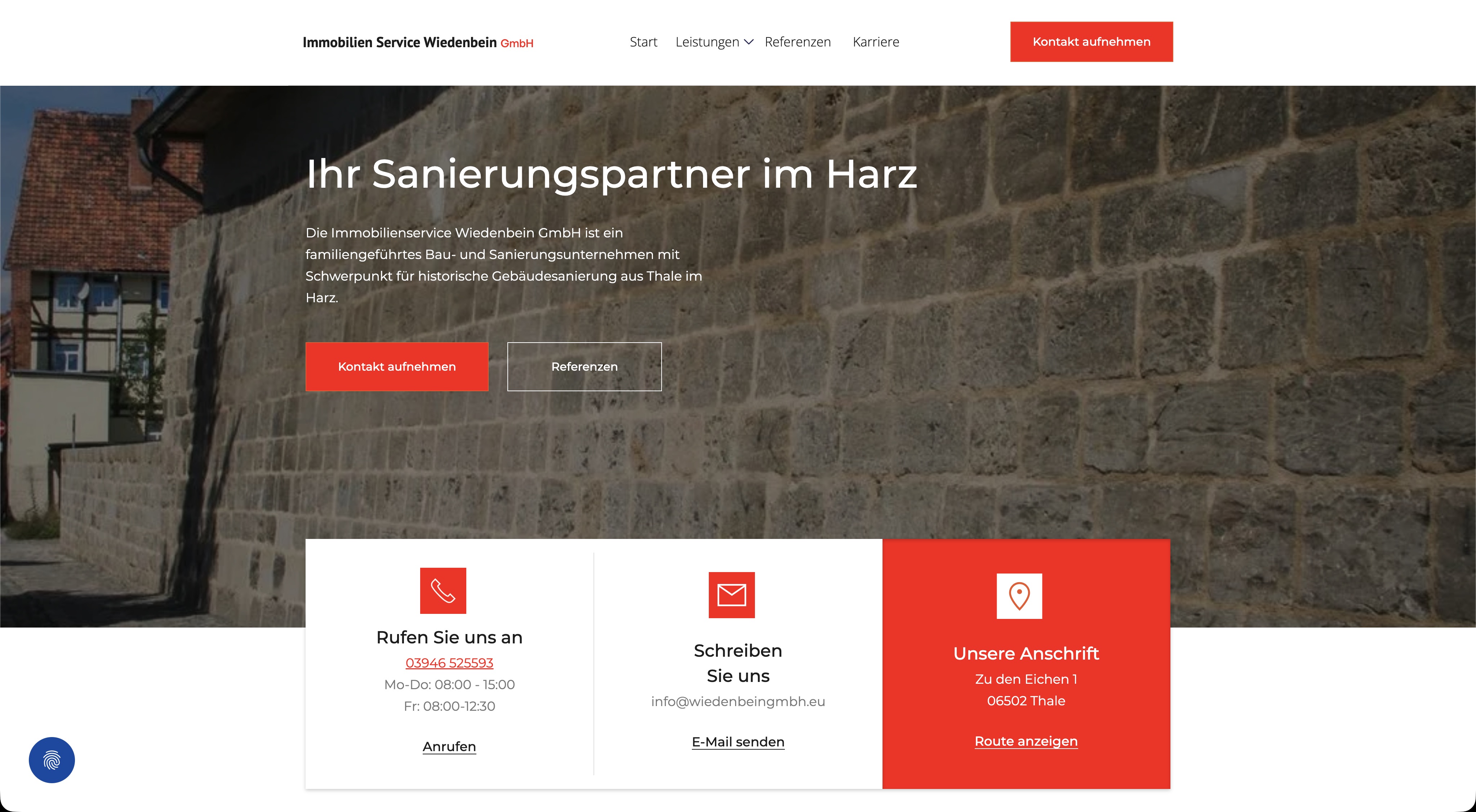 Referenzprojekt Website 04