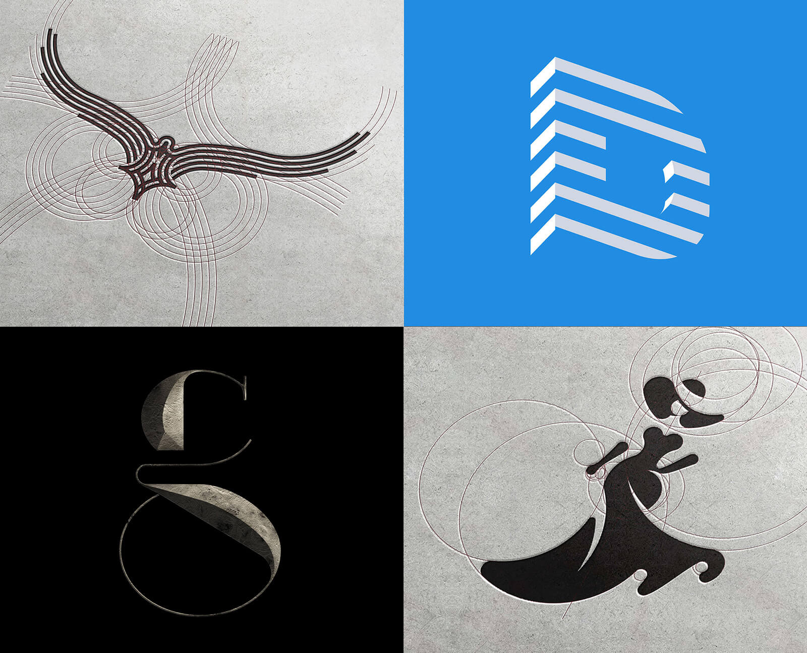 Logo-uri moderne si minimaliste - brandmaker