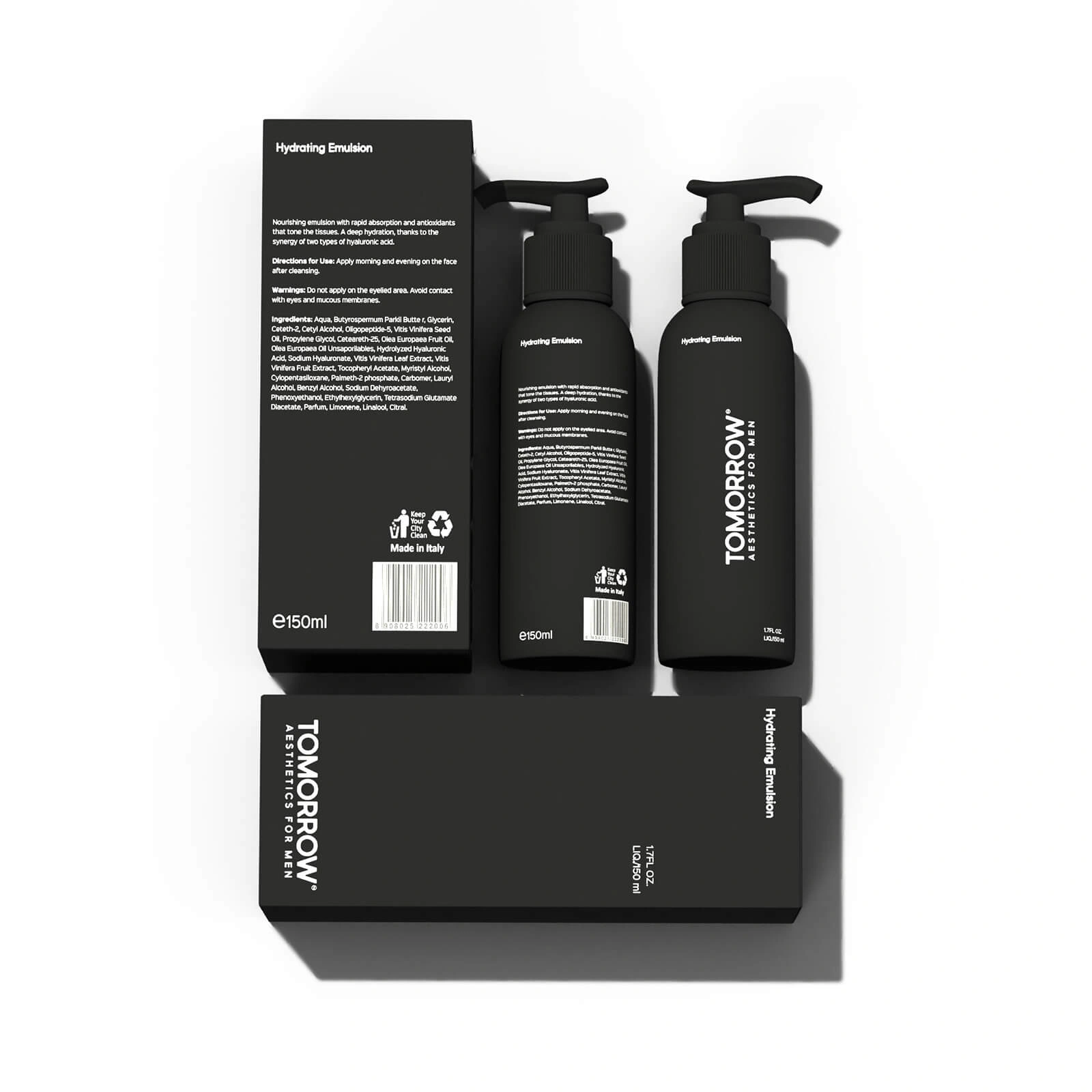design de ambalaj produs skincare barbati