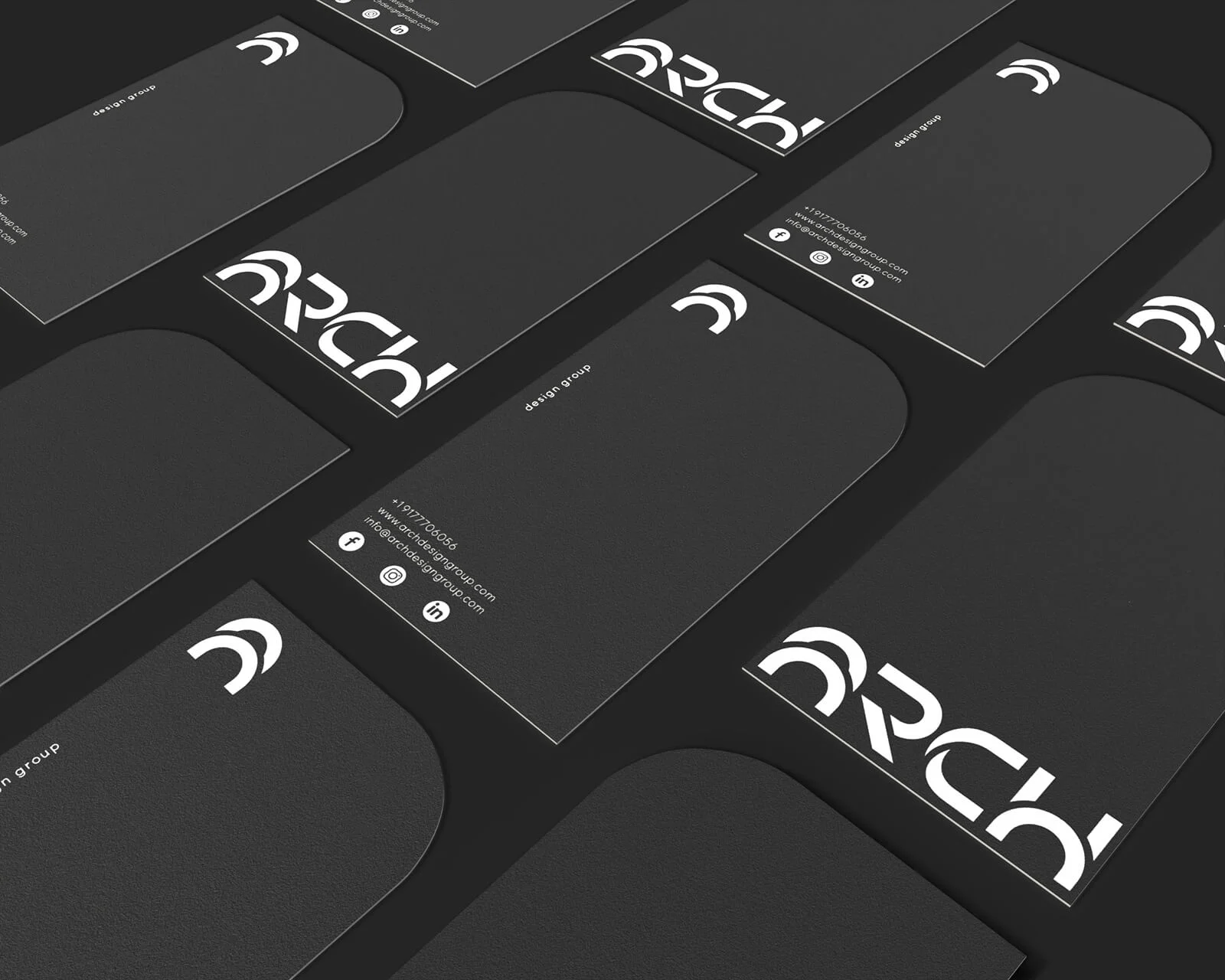 identitate de brand Arch studio
