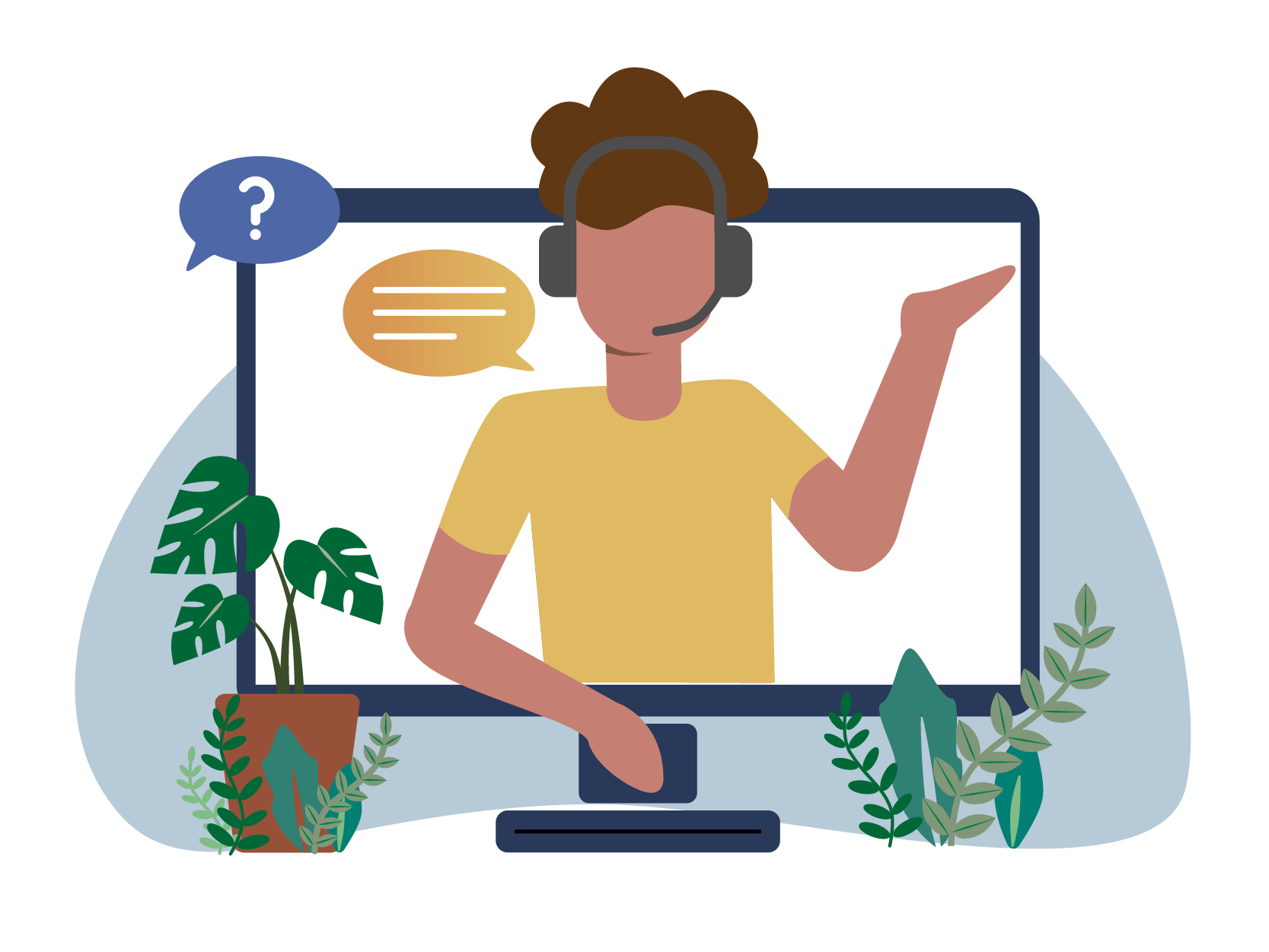 Help Center (Illustration)