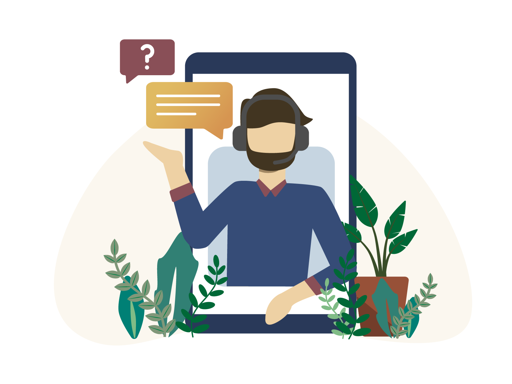 Contact Us (Illustration)