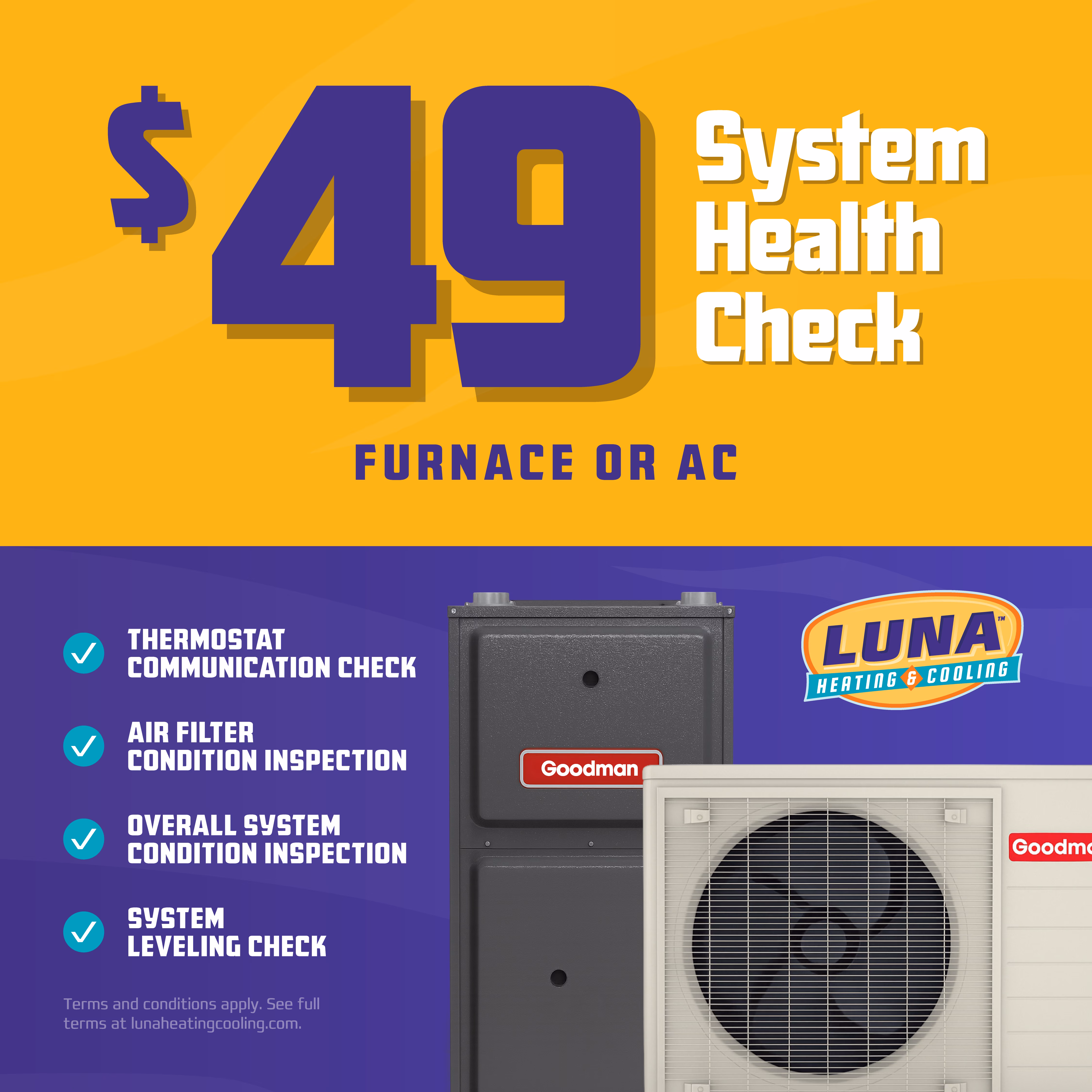 $49 HVAC Tune-Up