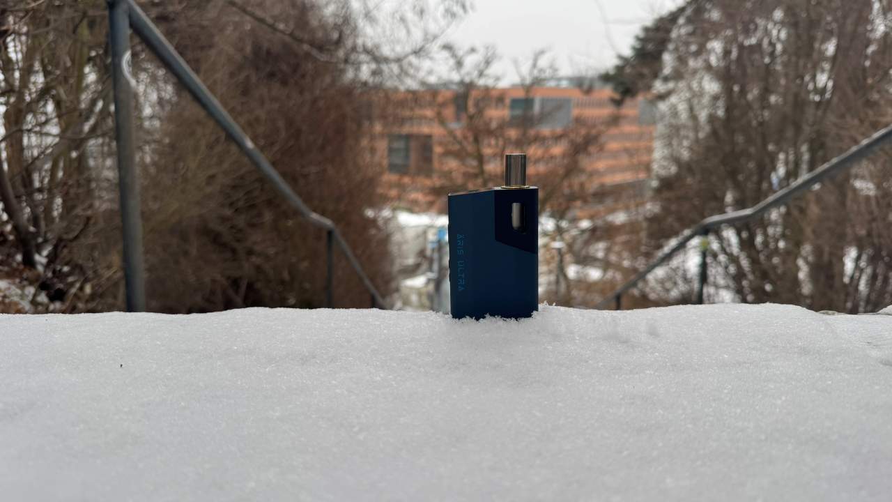 Der Wolkenkraft Äris Ultra im Schnee