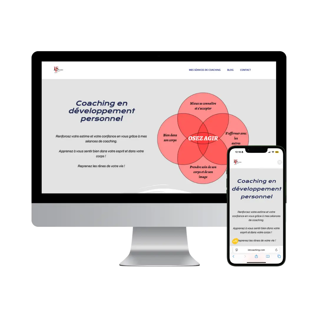Création d'un site vitrine sur mesure.