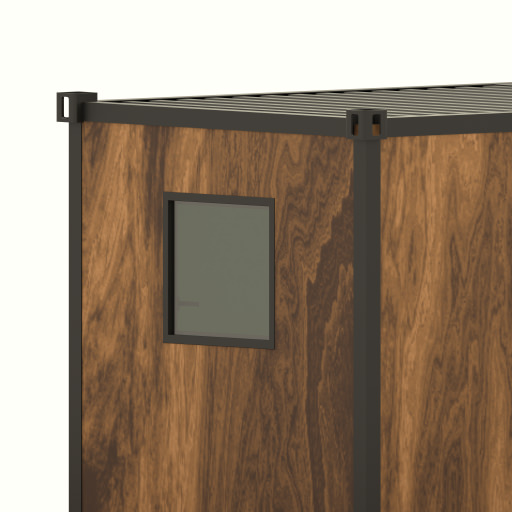 exterior redwood finish