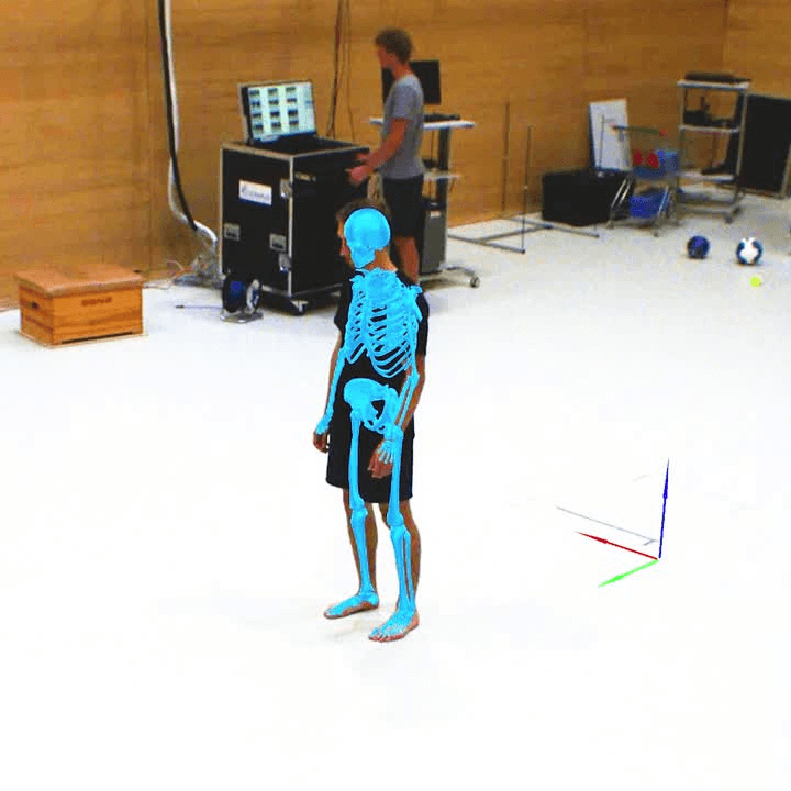 Theia3D Skeleton Motion-Analysis Output