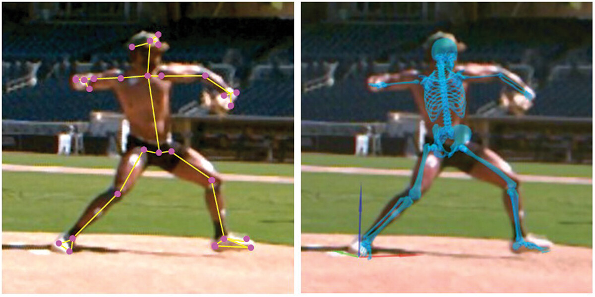 Theia3D Markerless Pitching Biomechanics Training Environment