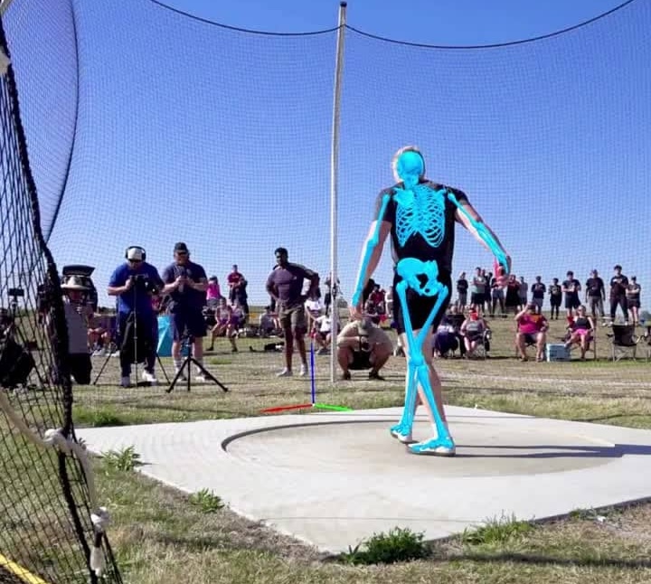 Theia3D Markerless Athlete Tracking