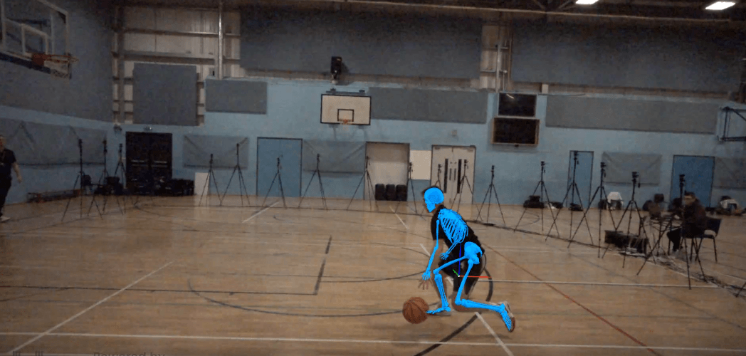 Basketball Dribbling Motion Capture