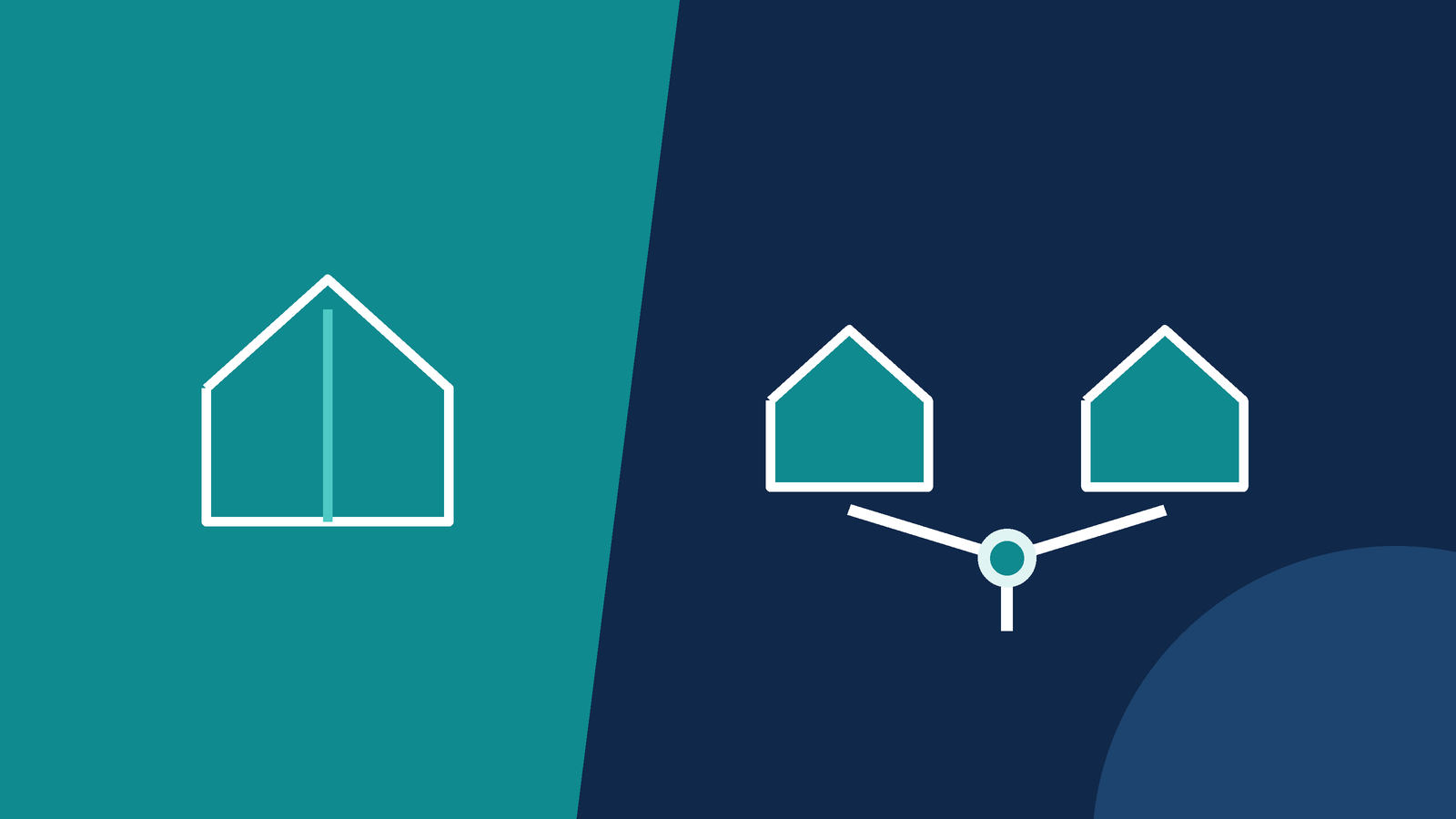How should loan officers support past clients going through a divorce?