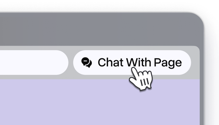 Click Chat with Page button
