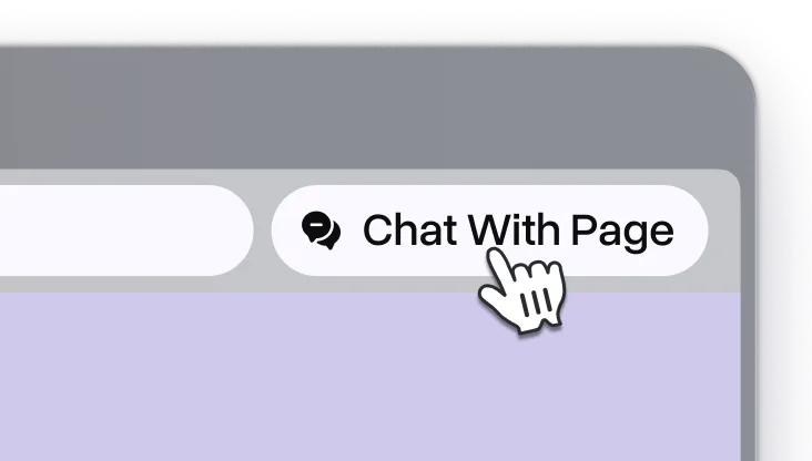 Click Chat with Page button