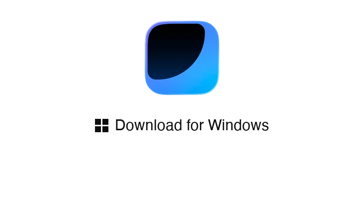 Download for Windows button with the Sigma Browser app icon