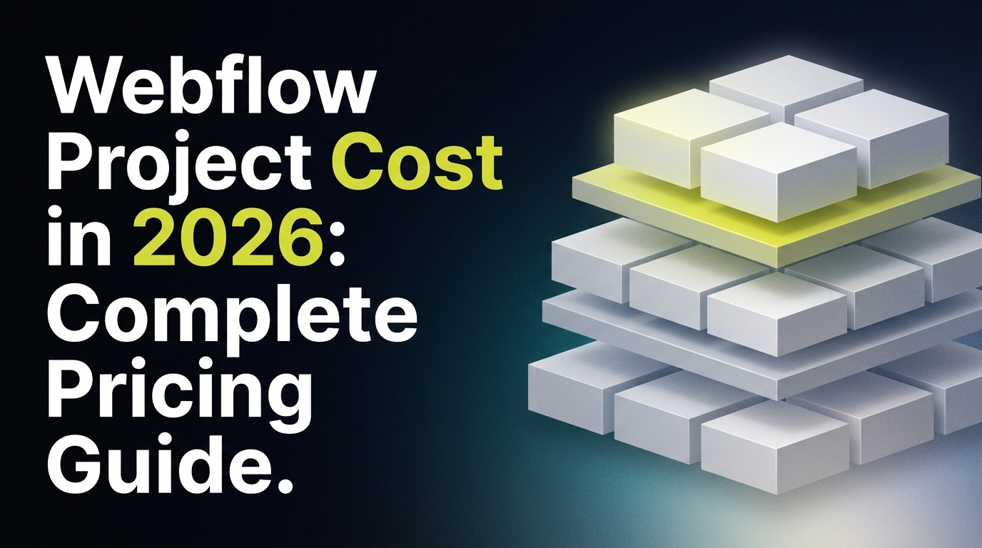 Webflow Project Cost in 2026