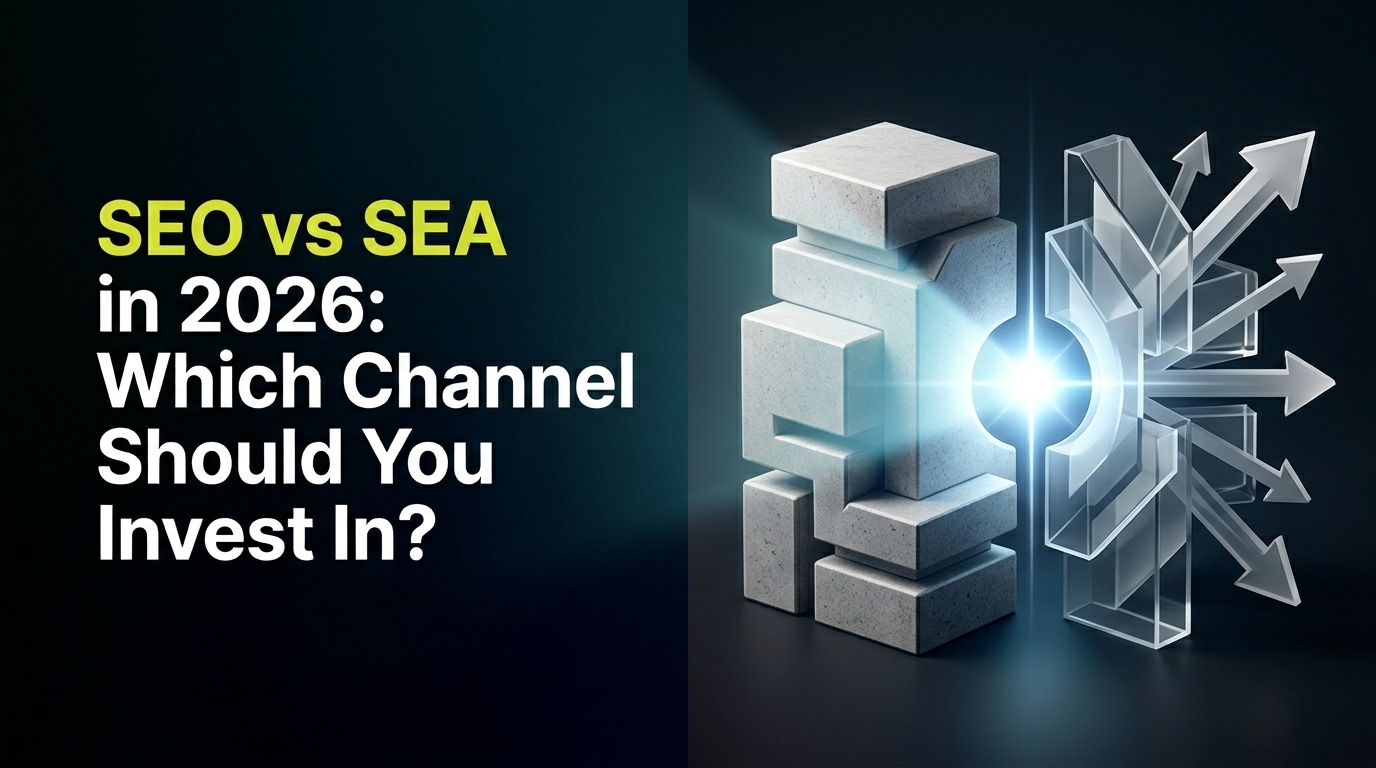 SEO vs SEA in 2026: cost structure, timeline, and channel decision framework