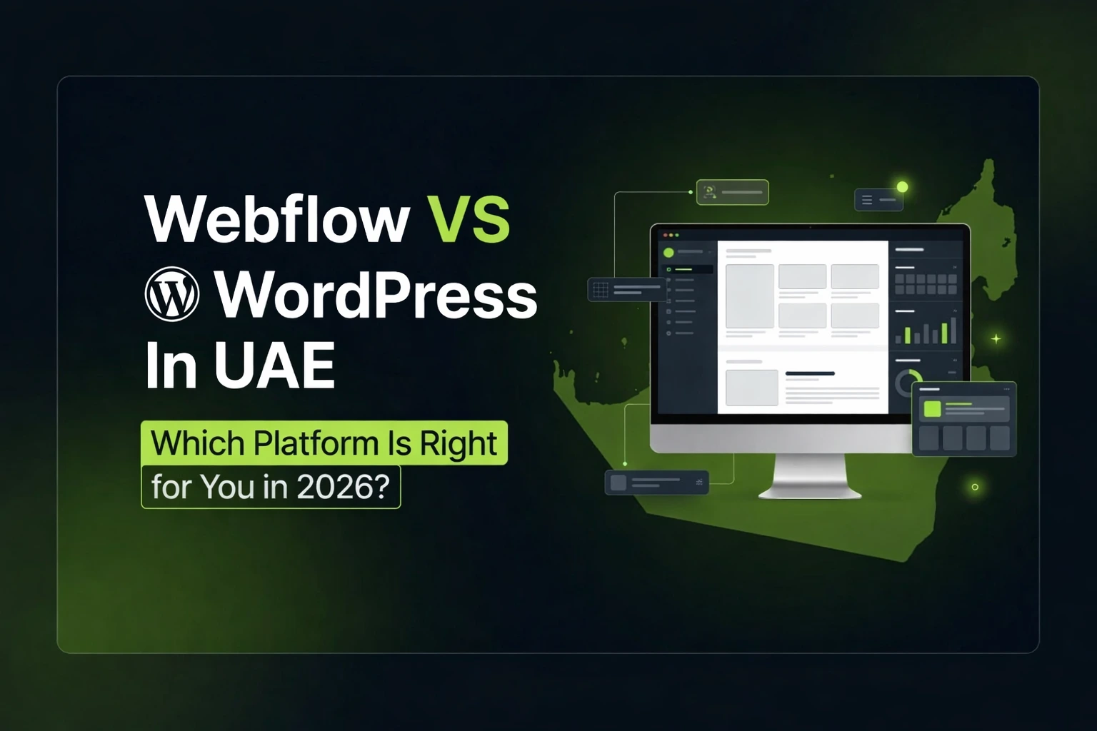 Webflow vs. WordPress in den VAE: Plattformvergleich für deutschsprachige Unternehmen 2026