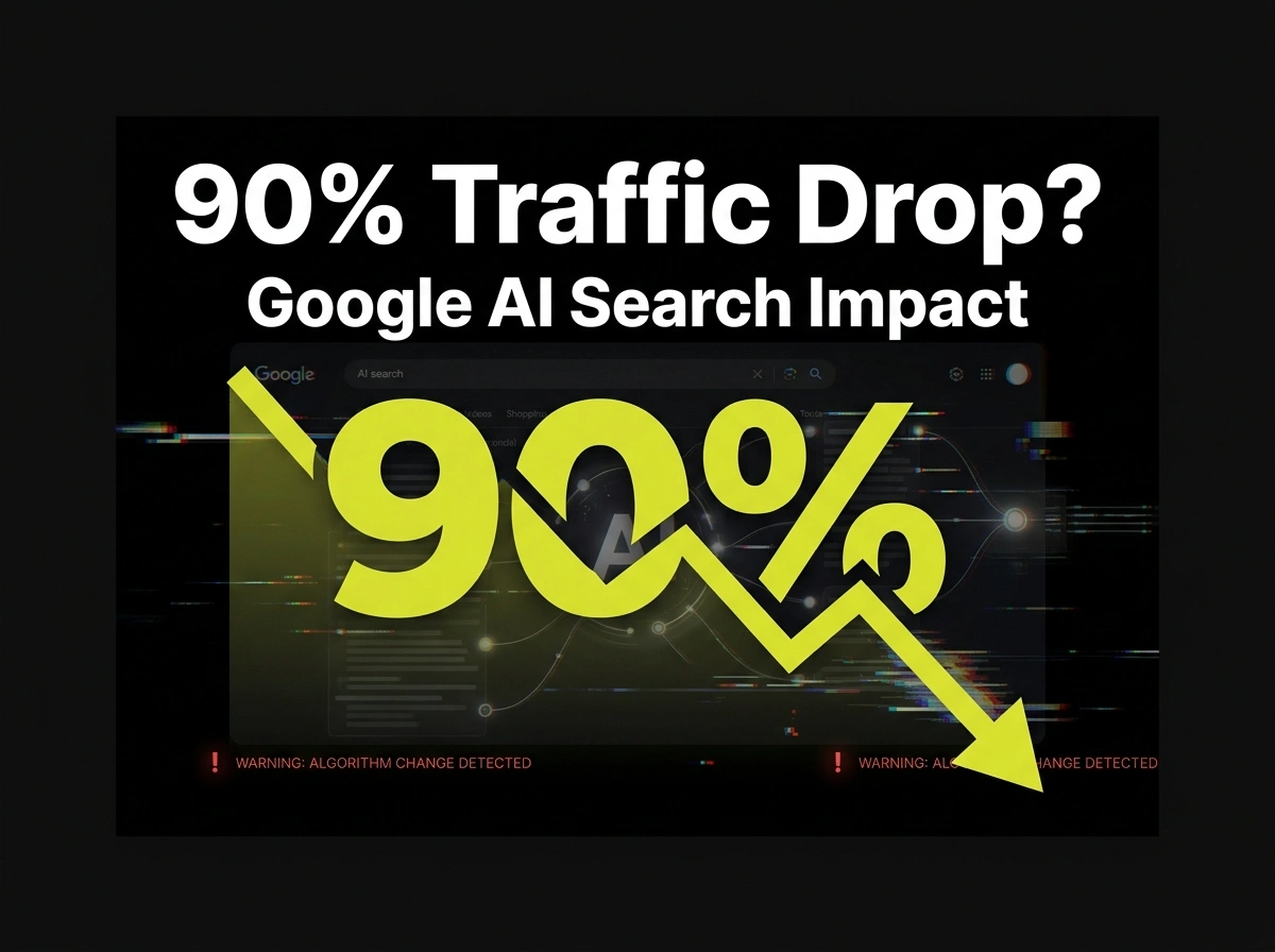 Warum 90 Prozent der Websites nach Google KI-Suche Traffic verlieren: Ursachen und Schutzstrategien