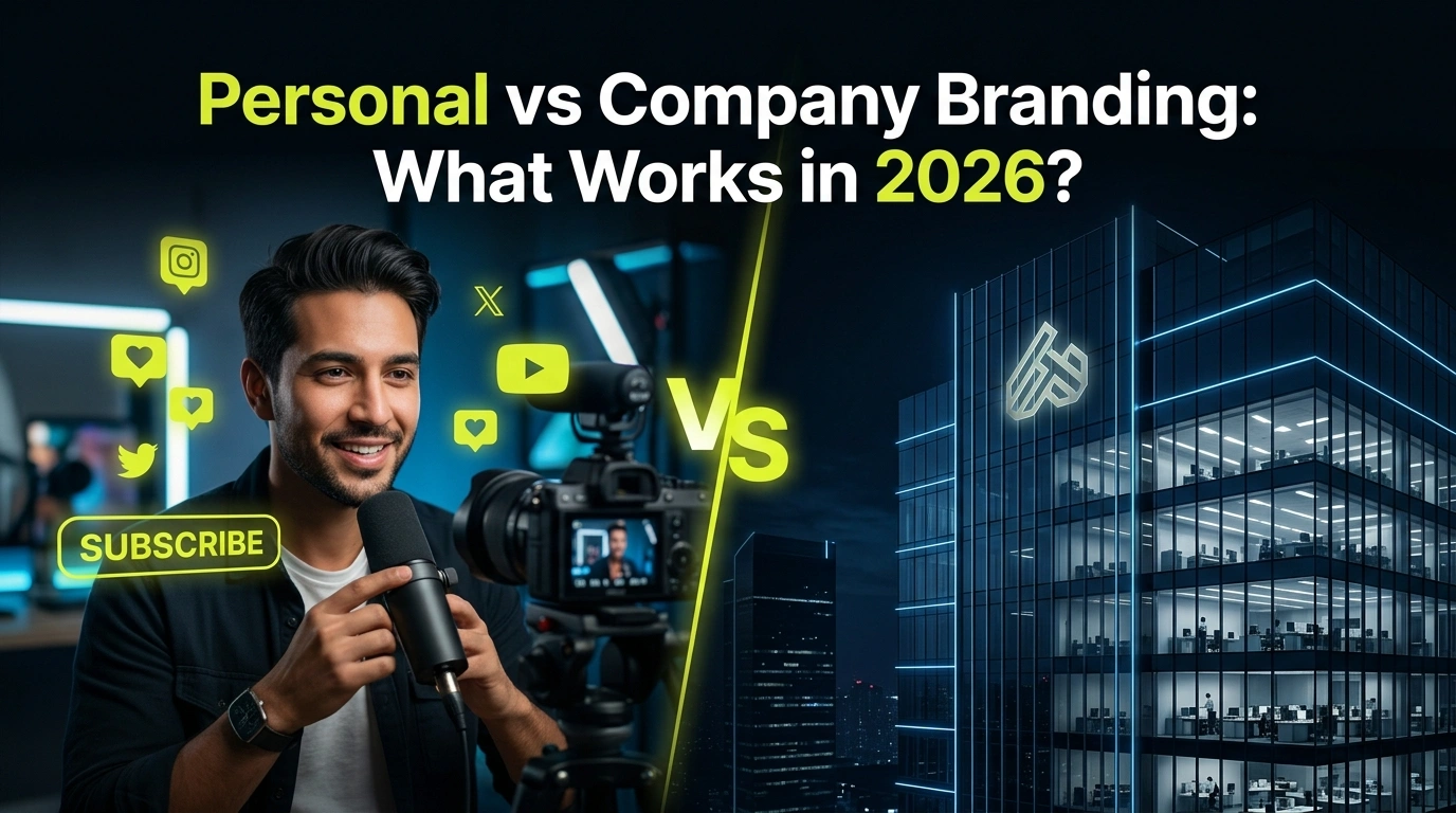 Personal Branding und Unternehmensbranding im Vergleich: Strategie für DACH-Gründer und Agenturen 2026