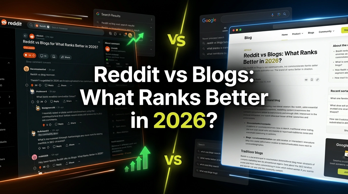 Reddit vs. Blogs bei Google 2026: SEO-Vergleich für DACH-Unternehmen und Marketer