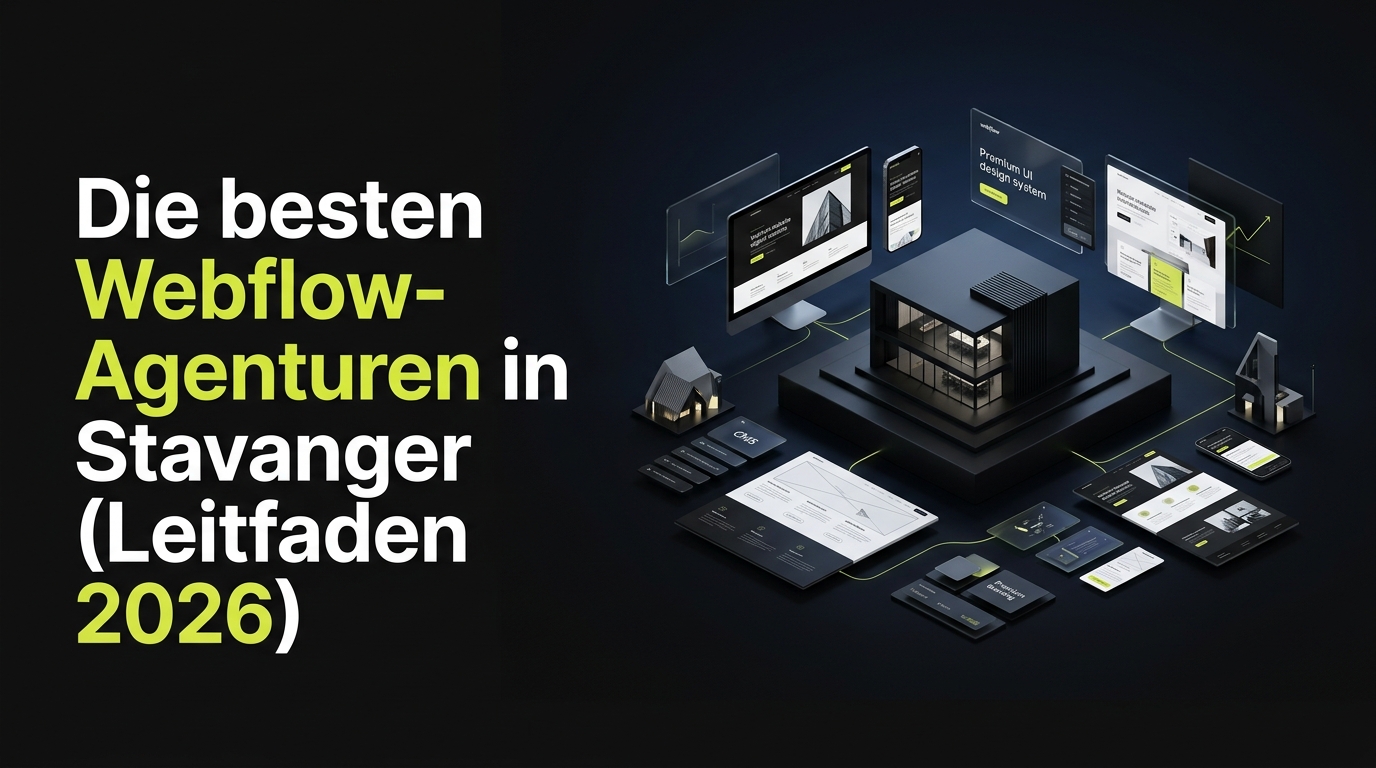 Die besten Webflow-Agenturen in Stavanger (Leitfaden 2026)